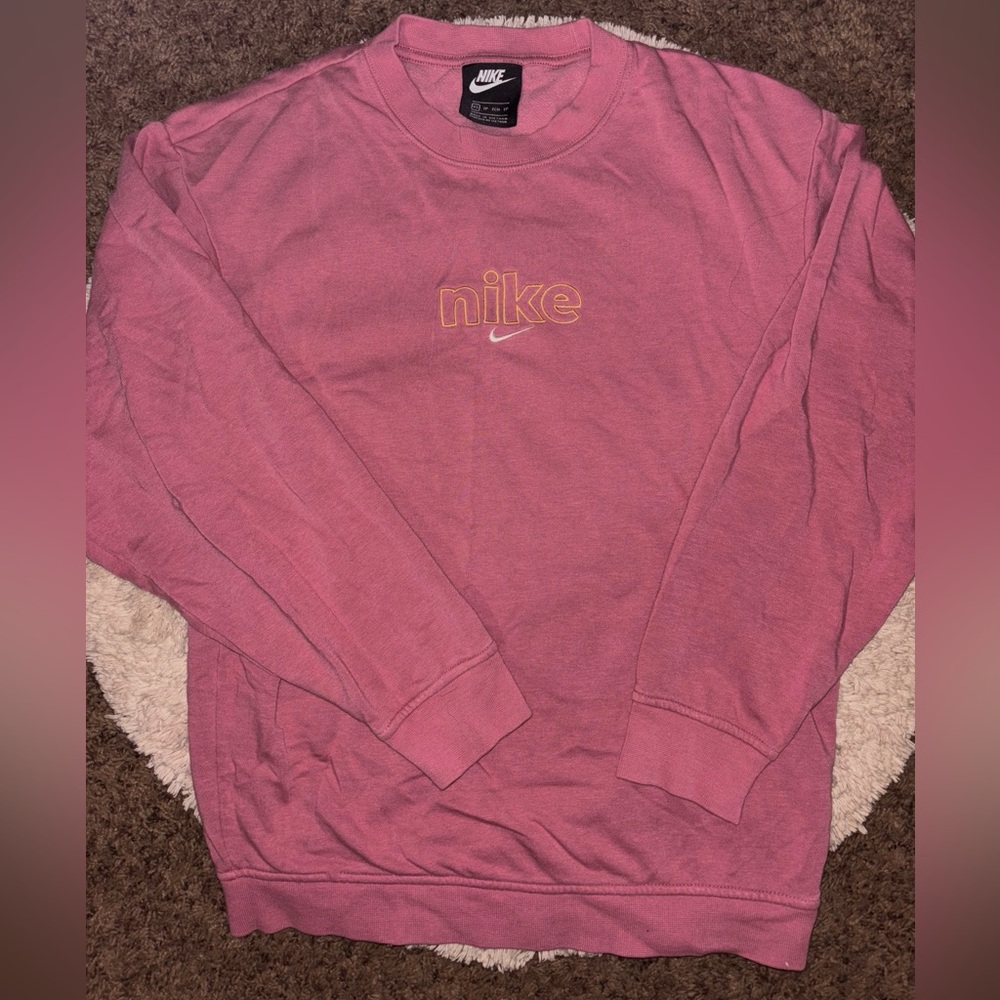 Nike sweatshirt.